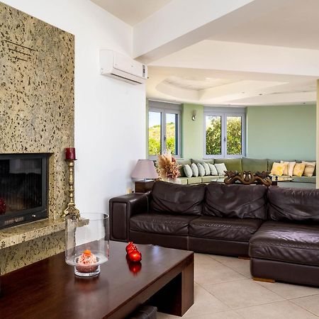 Villa Zafira - Seaview Manor With Heated Pool Kallithéa Extérieur photo