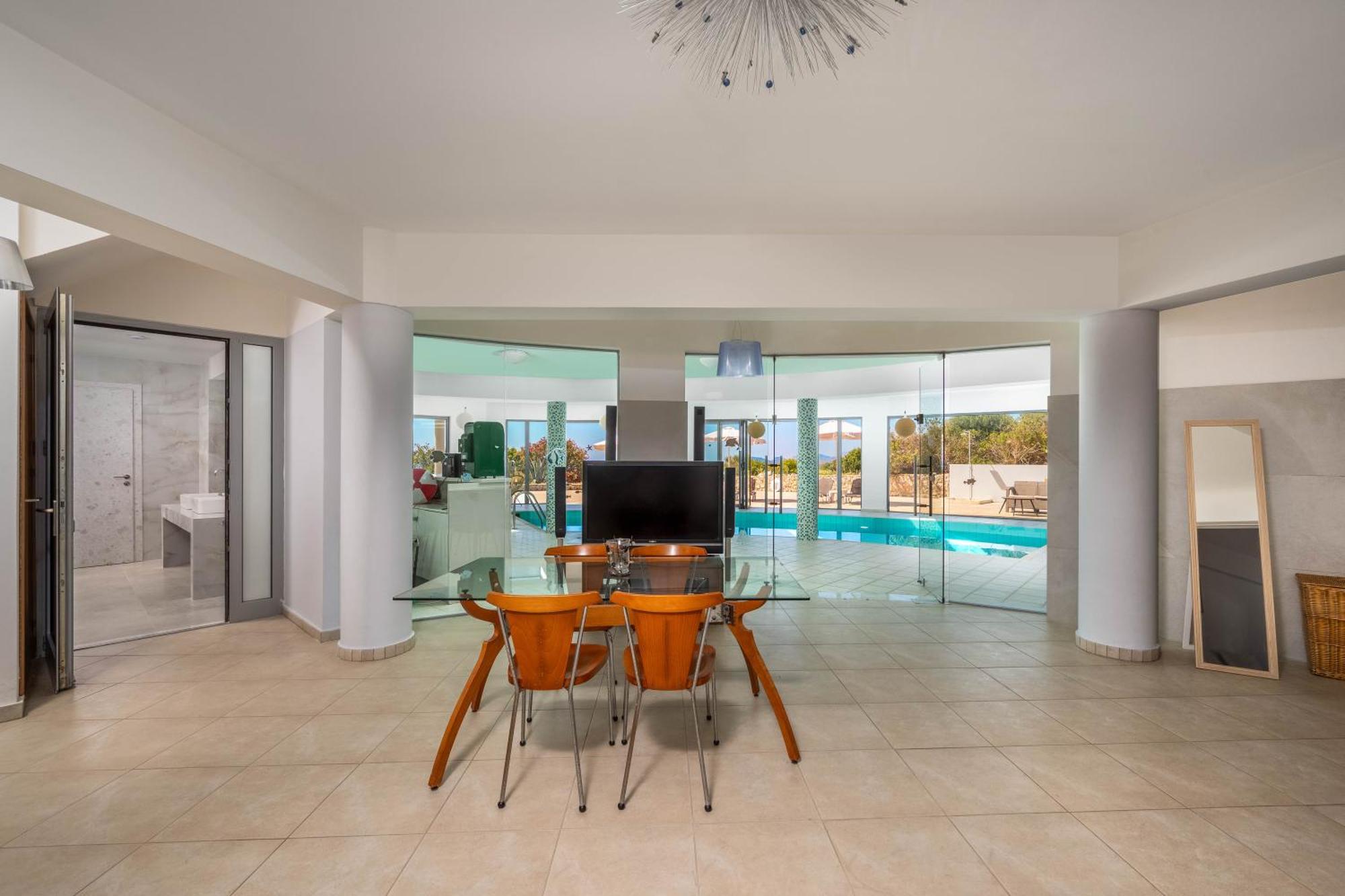 Villa Zafira - Seaview Manor With Heated Pool Kallithéa Extérieur photo