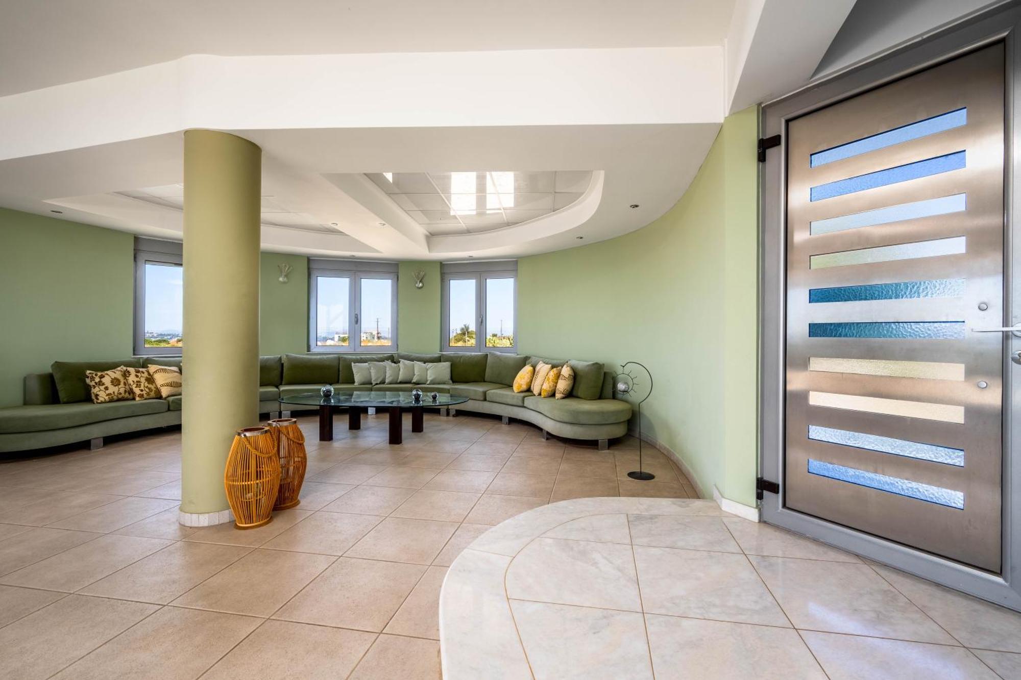 Villa Zafira - Seaview Manor With Heated Pool Kallithéa Extérieur photo