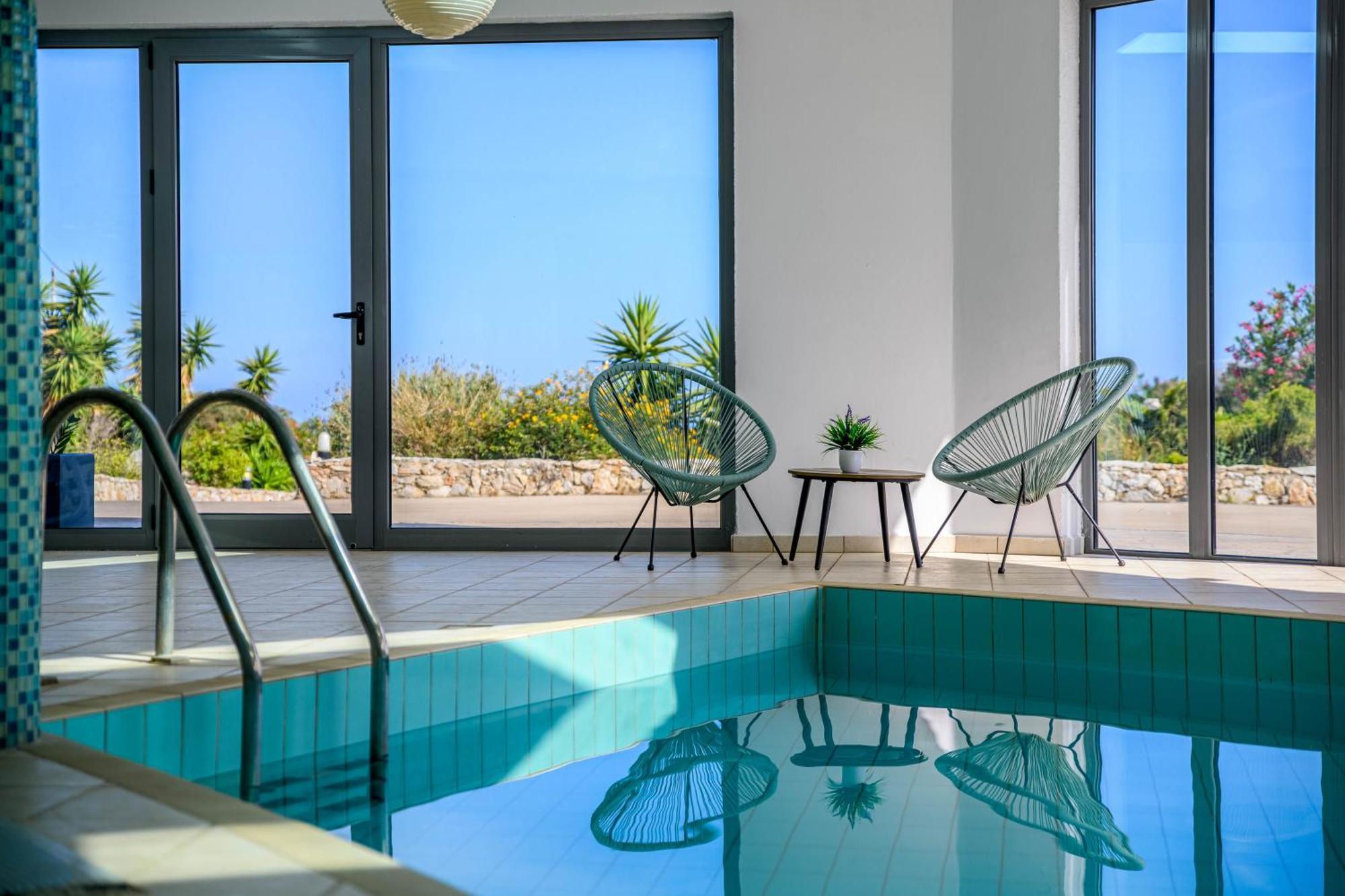 Villa Zafira - Seaview Manor With Heated Pool Kallithéa Extérieur photo