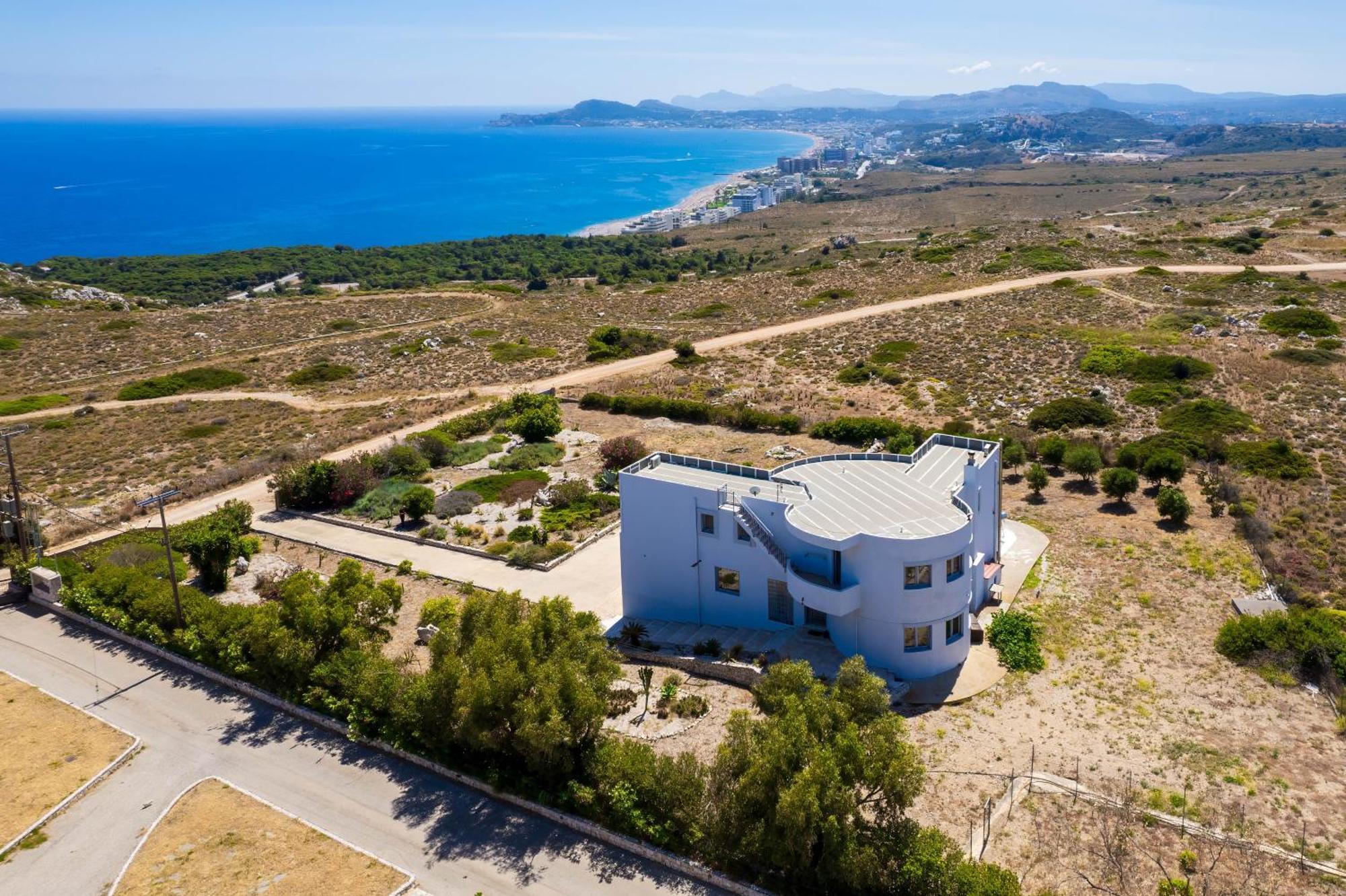Villa Zafira - Seaview Manor With Heated Pool Kallithéa Extérieur photo